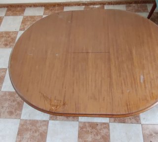 Mesa camilla madera extensible
