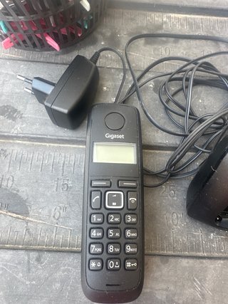 Teléfono Inalámbrico Gigaset A120 Negro