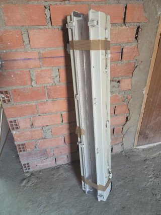 Lámpara de luz lineal de 125 de largo