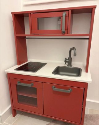Cocina Juguete Ikea Roja