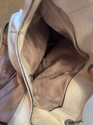 Bolso Michael Kors Beige/Blanco