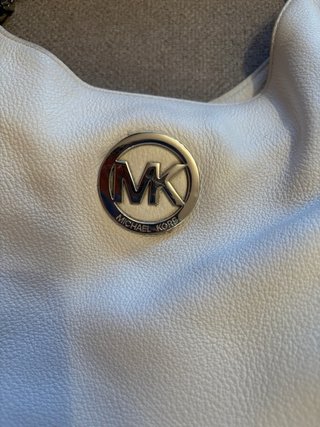 Bolso Michael Kors Beige/Blanco