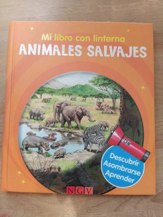 ANIMALES SALVAJES. (MI LIBRO CON LINTERNA)