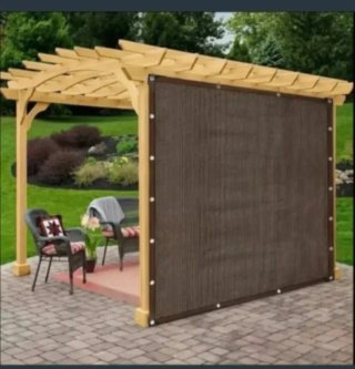 Toldo Vela Malla Sombra Rectangular 3X4