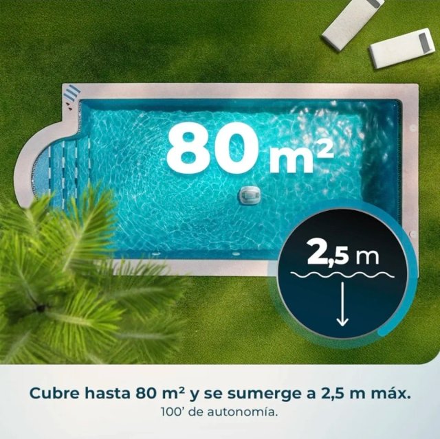Limpiafonfos Cecotec conga pooldroid 3000