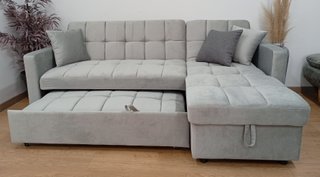 Sofá Cama Krys. Chaiselong. Arcón. Cómodo. Oferta!