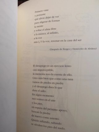 Libro Desde otro lugar, Mercedes Laguens. 2004.
