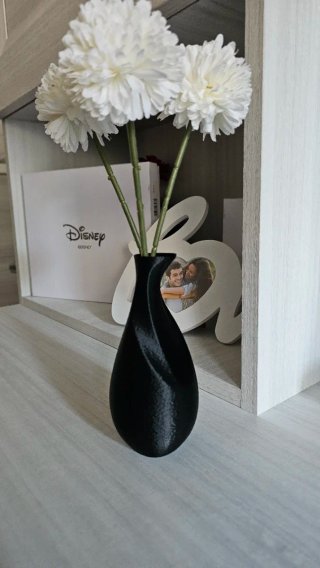 Vaso nero design moderno