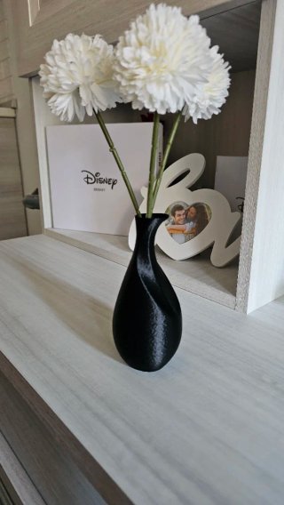 Vaso nero design moderno