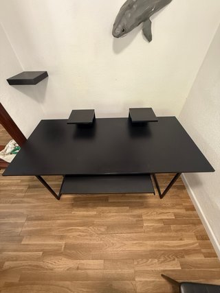 Mesa de PC Gamer Negra
