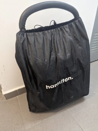 Silla de paseo Hamilton negra