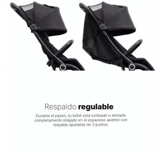 Silla de paseo Hamilton negra