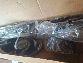 Lámpara techo de 3 focos Ranarp IKEA Negros