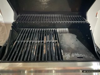 Barbacoa a gas Naterial negra
