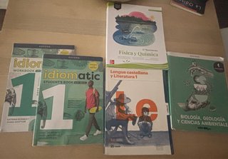 libros de texto de primero bachillerato ciencias