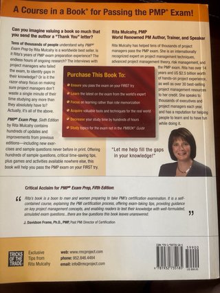 PMP Exam Prep Rapid Learning to Pass PMI's PMP ...
