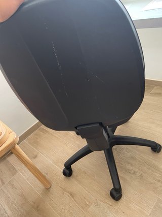 Silla de estudio gris