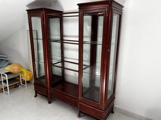 Mueble salón modular madera elegante