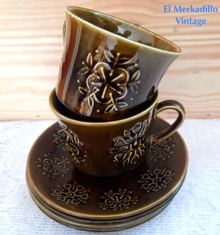 Tazas café cerámica Pontesa