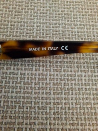 Occhiali da sole stile Chanel Tortora/Oro