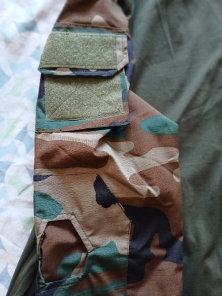 Camiseta Táctica Airsoft Manga Larga Camuflaje