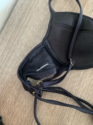 Bikini Calzedonia nero con 2 slip
