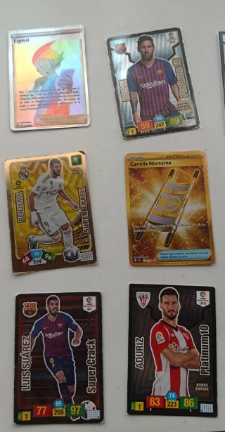 Lote cartas Pokémon, Adrenalyn y Mundial