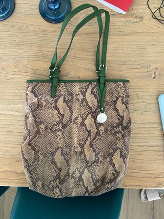 Bolso Tous Serpiente Verde y Marrón