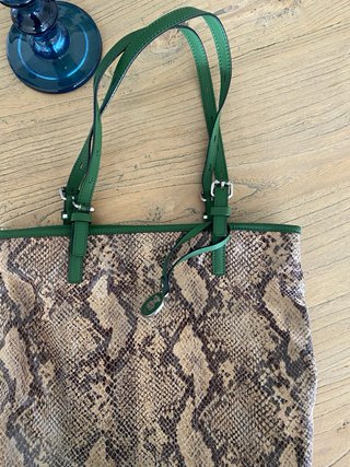 Bolso Tous Serpiente Verde y Marrón