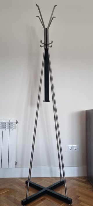 Perchero Metálico IKEA Negro/Plateado