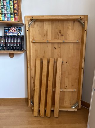 Mesa de comedor madera Ikea BJÖRKUDDEN