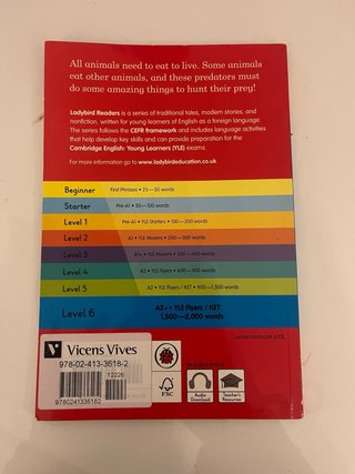 Libro aprender inglés / Ladybird Readers