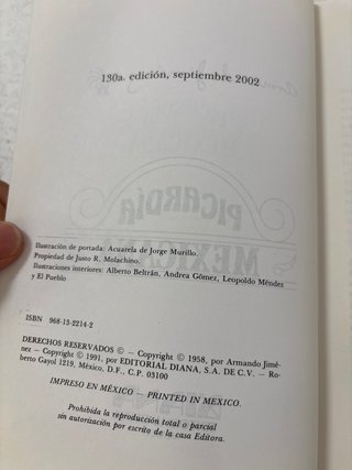 Picardía Mexicana, A. Jiménez