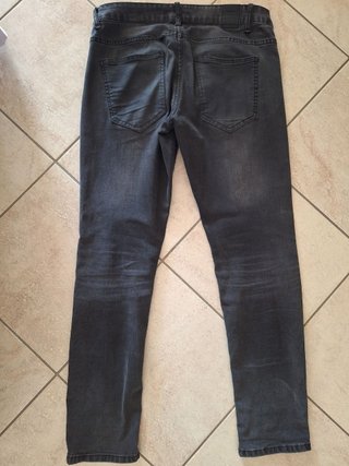 JEANS NERI DA UOMO