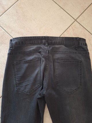 JEANS NERI DA UOMO