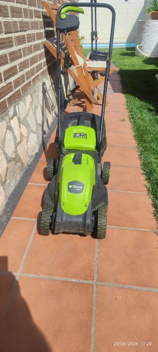 Cortacésped Eléctrico Verde