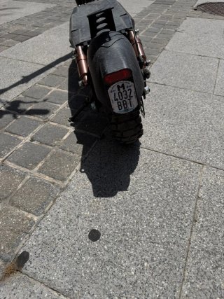 Patinete eléctrico Rockway Pro matriculado
