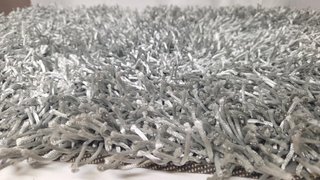 Tappeto Shaggy - Grigio - Stile Moderno - Augusta