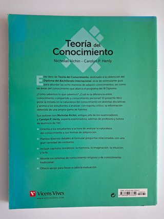 Teoría del conocimiento, IB Diploma