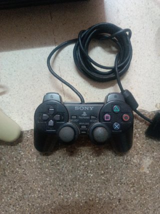 Consola PS2 Fat Sony + Mandos y Cables