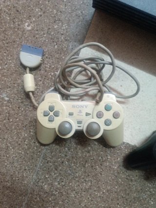 Consola PS2 Fat Sony + Mandos y Cables