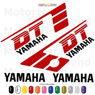 Kit Vinilos Yamaha DT classic