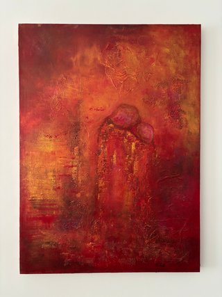 Cuadro abstracto lienzo 100x73 cm