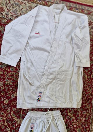 Traje Karate Kimono Kamikaze Blanco