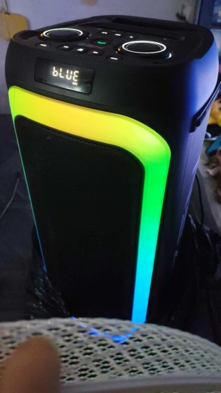 Altavoz Bluetooth Negro y Azul