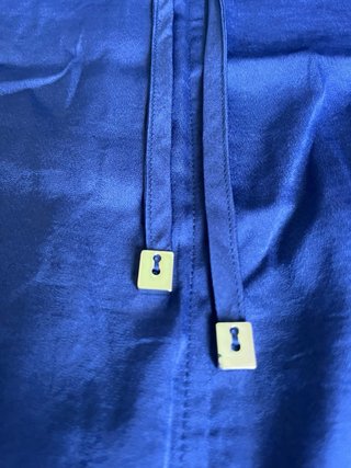 Falda azul
