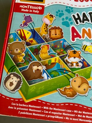 Lisciani Montessori Baby Happy Animals