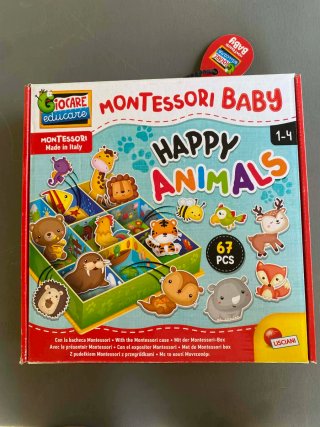 Lisciani Montessori Baby Happy Animals