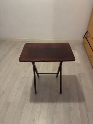 Mesa de madera plegable