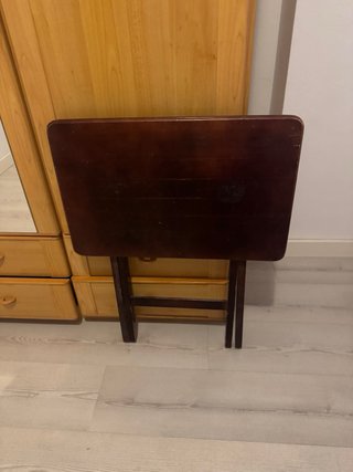 Mesa de madera plegable